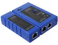 Кабельный тестер Merlion NSHL916DC-AL, RJ-45+RJ11