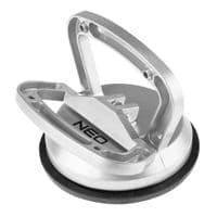Присоска вакуумная Neo Tools, для стекла, одинарная, алюминиевый корпус, диаметр 120мм, 50кг