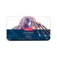 Олівці кольорові Derwent Coloursoft, 72 кольорів (5028252188951)