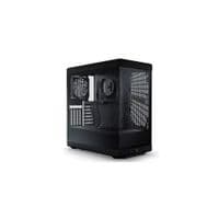 Корпус Hyte Y40 Black-Red, Mid-Tower / ATX, Micro-ATX и Mini-ITX PC Case with PCIE 4.0 cable includ