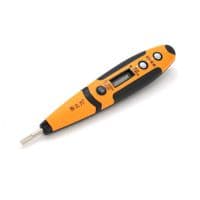 Индикатор-отвертка для тестирования напряжения 12-220V, желтая ручка