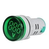 Цифровой вольтметр ST16V, диапазон измерений 60-500V, Green