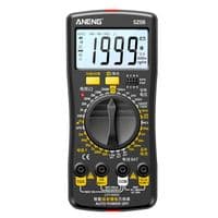 Мультиметр ANENG SZ08, измерение: V, A, R, C, T, F, функция hFE