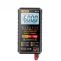 Мультиметр ANENG M119, измерение: V, A, R, C, T, F, функция hFE