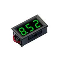Цифровой вольтметр, диапазон измерений 5-120V, Green