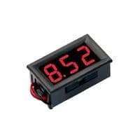Цифровой вольтметр, диапазон измерений 5-120V, Red