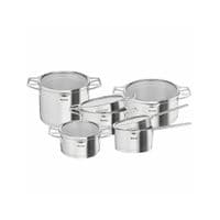 Набір посуду Tefal Nordica, 10пр., нержавіюча сталь, скло