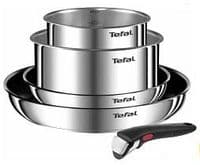 Набір посуду Tefal Ingenio Emotion, 5пр., нержавіюча сталь, бакеліт, сріблястий
