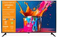 Телевизор 40" OzoneHD 40FSN93T2, 1920х1080, 60 Гц, Smart TV, Android 12.0, DVB-T2/C, 2xHDMI, 2xUSB, 1xнаружная антенна Wi-Fi, VESA 200x100
