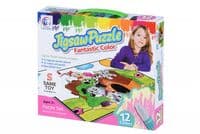 Пазл-раскраска Same Toy Домашние животные 12эл