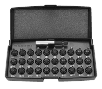 Біти Neo Tools, 31шт, 1/4", бітотримач, SL,PH,PZ,H,T,TT, 25мм, сталь S2, кейс