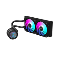 Кулер All-in-one Liquid Cooler 2x120mm RGB FAN 12. 8~36.9 dBA AORUS WATERFORCE II 240