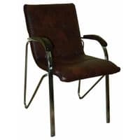 Офисный стул Примтекс плюс Samba chrome wood 1.031 S-61 Brown (Samba chrome wood 1.031 S-61)