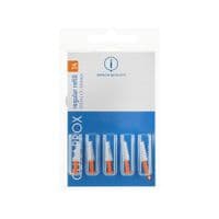 Щетки для межзубных промежутков Curaprox Regular Refill CPS 14 Ортодонтические конические D 1.4 – 5 мм Без держателя 5 шт. (7612412014006)