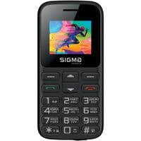 Мобильный телефон (бабусефон) Sigma mobile Comfort 50 HIT Black