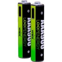 Аккумулятор Verico AAA USB Type-C 600mAh 1.5V Li-ion*2 (LoopEnergy) (1UDBT-A2WEB2-NN)