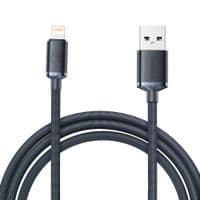 Кабель Baseus USB to Lightning 2.4A 2m (CAJY000101) чорний