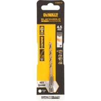 Сверло DeWALT по металлу EXTREME IMPACT Black&Gold, HSS-G, 4,5х85,5х35,6 мм, 1 шт. (DT20605)