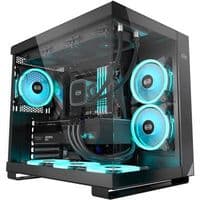 Корпус PcCOOLER CPS черный ATX/Micro ATX/Mini-ITX без БП ПОШКОДЖЕНА УПАКОВКА!
