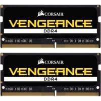 Память для ноутбуков Corsair DDR4, 3200MHz 32GB 2x16GB SODIMM, Unbuffered, 22-22-22-53, VENGEANCE SODIMM,  Black PCB, 1.2V, EAN:0840006631897