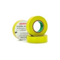 Изоляционная лента Render 0.10 мм*18 мм*20 м Yellow, temp-10+80°С, 2000V, 10 шт. (0,10мм*18мм*20м-Y)