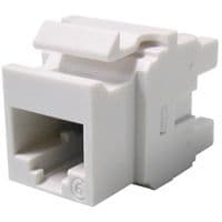 Keystone Module 1xRJ45 (WE8W), UTP, 568A/B, PowerCat 6, White
