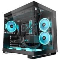 Корпус PcCOOLER CPS черный ATX/Micro ATX/Mini-ITX без БП (LxWxH)415x295x368мм/468*378*514мм