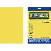 Папір Buromax А4, 80g, INTENSIVE yellow, 20sh, EUROMAX (BM.2721320E-08)