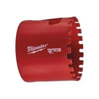 Коронка Milwaukee алмазная Diamond Plus, 51мм (с резьбой) (49565645)