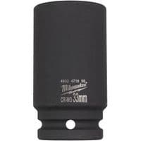 Головка торцевая Milwaukee ShW 3/4" удлиненная, 33мм (4932471650)