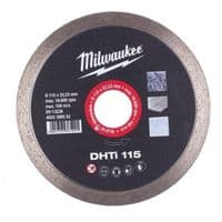 Круг відрізний Milwaukee алмазний для керамічної плитки DHTI 125, 125мм (4932399553)