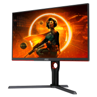 Монитор TFT AOC 27 дюймов Q27G3XMN/BK MiniLED VA QHD 180 Гц 2*HDMI DP Pivot Черный/Красный