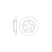 Гальмівний диск REMSA 6906.00