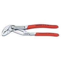 Клещи KNIPEX сантехнические Cobra, хромированные (87 03 180)