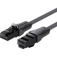 Кабель Vention Flat Cat.6 UTP Patch Cable 3M Black