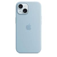 iPhone 15 Silicone Case with MagSafe - Light Blue,Model A3123