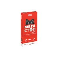 Капли для животных ProVET Мегастоп Ультра для собак до 4 кг 4/0.4 мл (инсектоакарицид антигельминтик) (4823082425075)