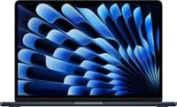 Ноутбук 13-дюймовий MacBook Air: чіп Apple M3 з 8-ядерним процесором і 8-ядерним графічним процесором, 8 ГБ, 256 ГБ SSD - Midnight, модель A3113