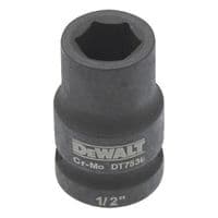  Головка торцевая ударная DeWALT, 1/2", 13 мм.