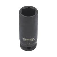 Головка торцевая ударная DeWALT , 1/2", 24 мм., удлиненная