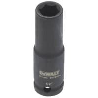 Головка торцевая ударная DeWALT, 1/2", 12 мм., удлиненная