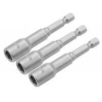 Головка магнитная Tolsen 12 мм 1/4"х65 мм 3 шт (77847)
