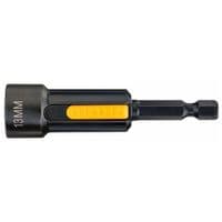 Головка магнитная DeWALT магнитная EXTREME 1/4"х13 мм, шестигранная с движущимся внутри магнитом (DT7450)