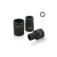 Екстрактор Toptul головка для пошкоджених болтів 1/2" 24мм (BAAK1624)