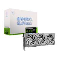 Видеокарта NVIDIA RTX 4080 SUPER 16G GAMING X SLIM WHITE RTX 4080 SUP 16G GAM X SLIM WH