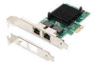 Сетевая карта DIGITUS Gigabit 2хRJ45, PCI Express
