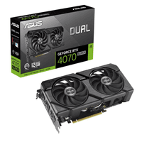 Видеокарта NVIDIA RTX 4070 SUPER /DUAL/EVO/12GB/GDDR6X DUAL-RTX4070S-12G-EVO
