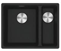 Мойка кухонная Franke Maris, фрагранит, прямоугольник, без крыла, 553х433х200мм, чаша – 1.5, под столешницу, MRG 160, оникс