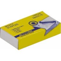 Скобы для канцелярского степлера №24/6 1000шт., Люкс Buromax (BM.4412)