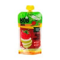 Детское пюре Bob Snail Смузи Яблоко-Малина пастеризованное 200 г (1740809)